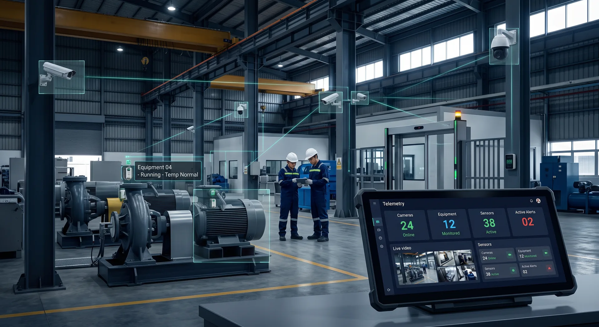 Industrial Automation, IoT Sensors & Surveillance Instechcom